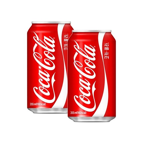 [코카콜라] 콜라 캔 1박스 업소용 (355ml X 24개입)