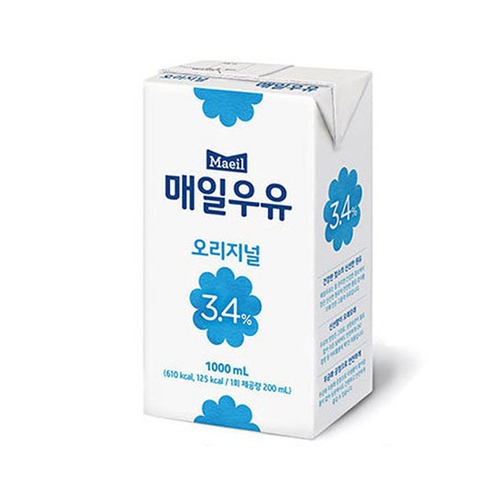 [매일] 멸균우유 1L 냉장