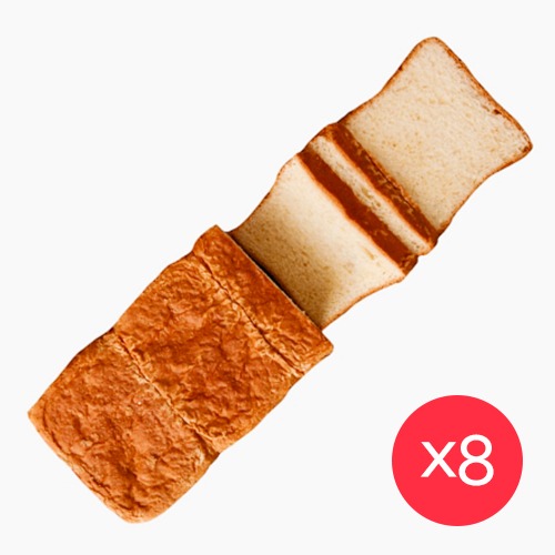 [에쓰푸드] 브리오슈식빵 델리미트 1박스 (1kg X 8개입) 냉동