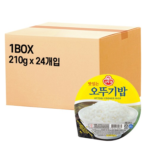 [오뚜기] 오뚜기밥 1박스 (210g X 24개입)